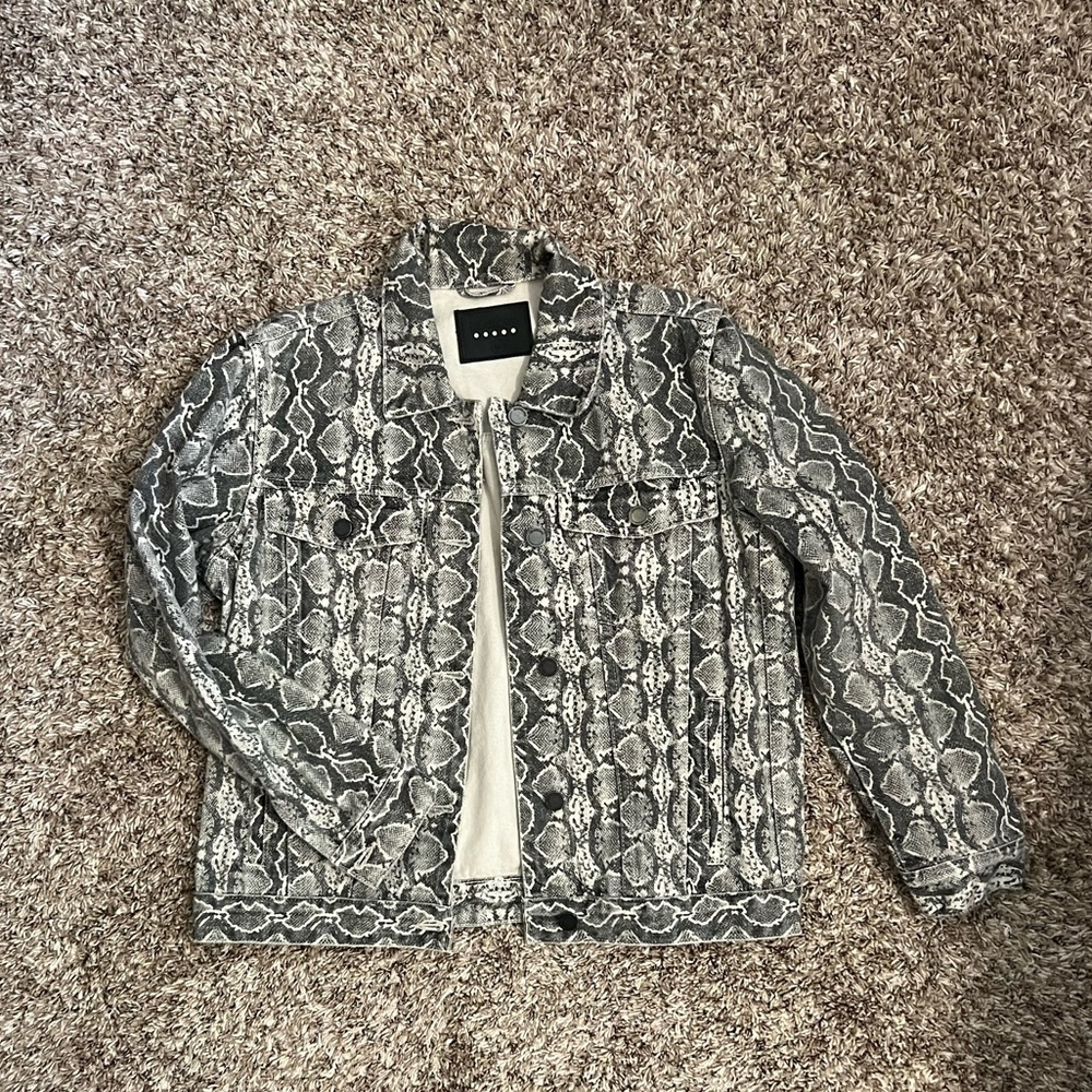 BLANKNYC snakeskin jacket, size M, perfect condition